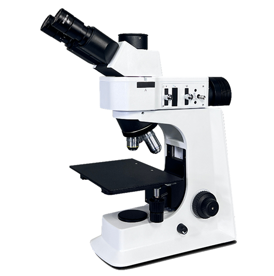 AUC-MET-01 Series Metallurgical Microscope Infinite Plan LWD lenses, LED illumination (Education / Laboratory Grade)