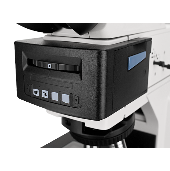 AUC-MET-14LED Series Coded & Intelligent Trinocular Metallurgical Microscope with LED illumination, Brightfield Objectives (Laboratory / Research Grade)