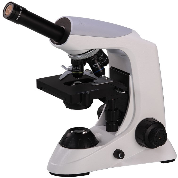 AUC-228 Upright Ergonomic Biological LED Microscope – Viewing Head & Objective Options