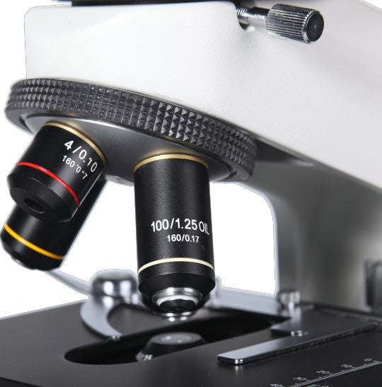 AUC-232 Laboratory Biological Microscope– Fixed Köhler Halogen Illumination