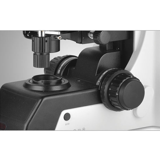 AUC-MET 24 Series Tilting Trinocular Metallurgical Microscope Halogen Brightfield / Darkfield LWD Plan Semi Apo & LWD Plan Apo (Research Grade)