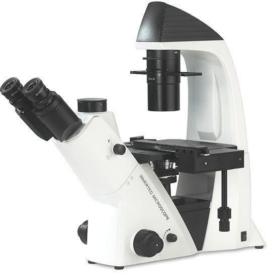 AUC-293 Series Trinocular Inverted Biological Halogen Microscopes with Phase Contrast & Fluorescence Options