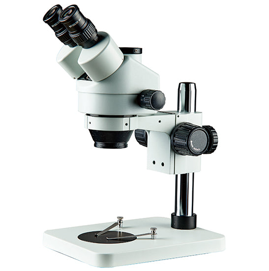 AUC- 325 Trinocular Stereozoom Microscope Zoom Range: 0.7×-4.5× Various illumination Stands (Education / Laboratory Grade)
