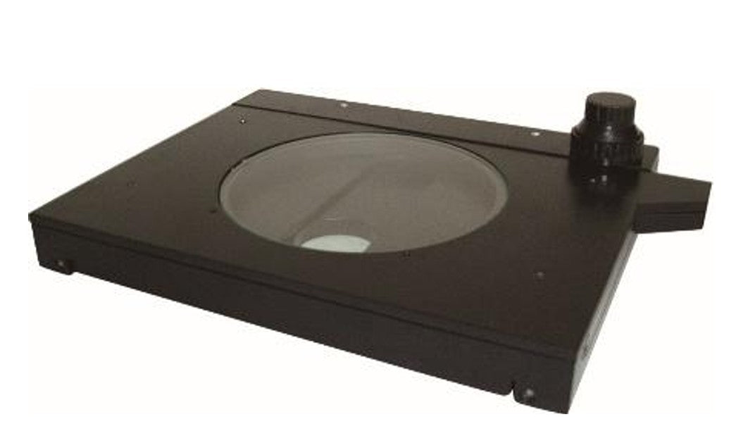 Precision X-Y Microscope Stage with LED Light Options Travel Range X: 100mm × Y: 100mm