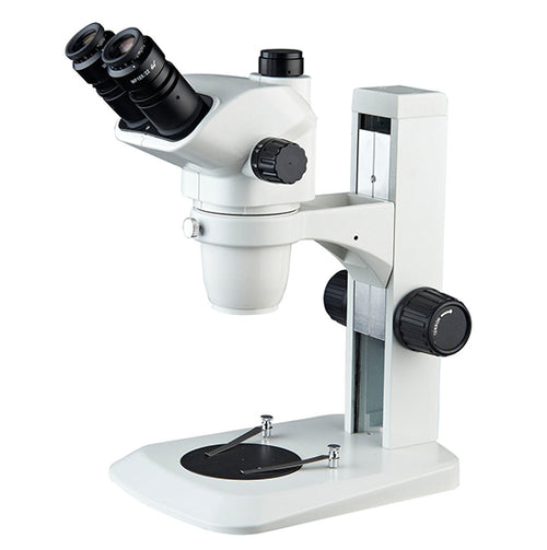AUC- STE-330 Stereozoom Microscope Zoom Range: 0.67×-4.5× illumination Options (Education / Laboratory Grade)
