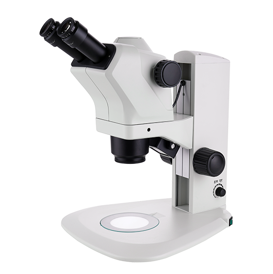 AUC-394 Series Apochromatic Stereo Zoom Microscope Zoom Range: 0.6x - 5.5x (Research Grade) with Viewing Head options
