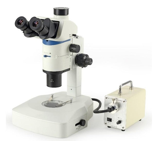 AUC-380 Series Stereo Zoom with Parallel Optics (Research Grade) with Viewing Head & Base Options