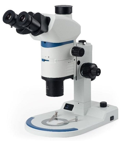 AUC-380 Series Stereo Zoom with Parallel Optics (Research Grade) with Viewing Head & Base Options