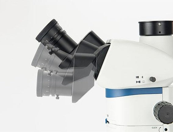 AUC-380 Series Stereo Zoom with Parallel Optics (Research Grade) with Viewing Head & Base Options