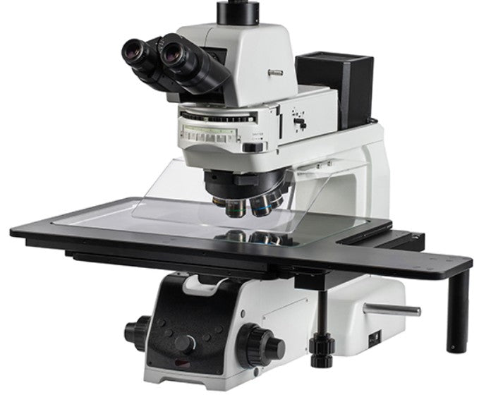 Wafer & PCB Inspection Microscope with Motorised Coded Nosepiece upto 12 Inch / 300mm wafers & Large Stage