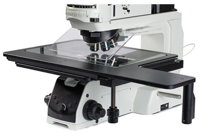 Wafer & PCB Inspection Microscope with Motorised Coded Nosepiece upto 12 Inch / 300mm wafers & Large Stage