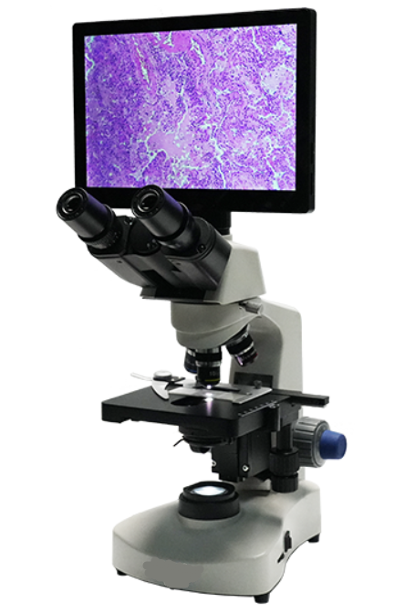 AUC4-220-LCD Digital & Optical Biological Microscope