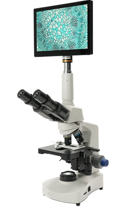 AUC4-221-LCD Digital & Optical Biological Microscope