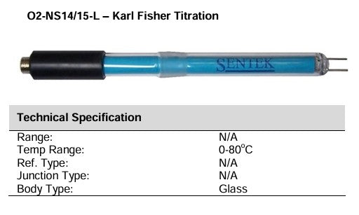 O2-NS14/15-S7 Karl Fisher Titrator Electrode