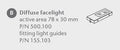 SCHOTT KL Diffuse Light Panel for Fibre Optic Illumination – 500.100