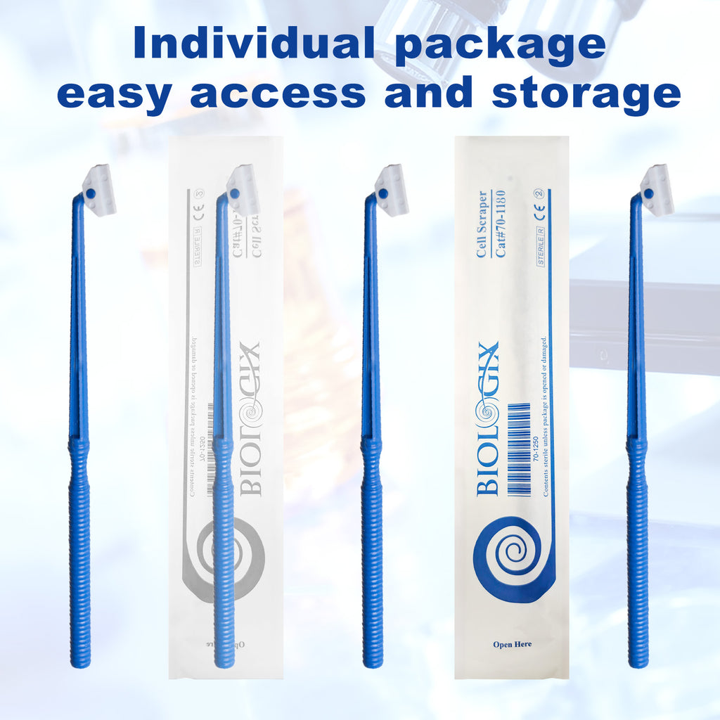 Biologix® Cell Scrapers -Handle, Individual Package