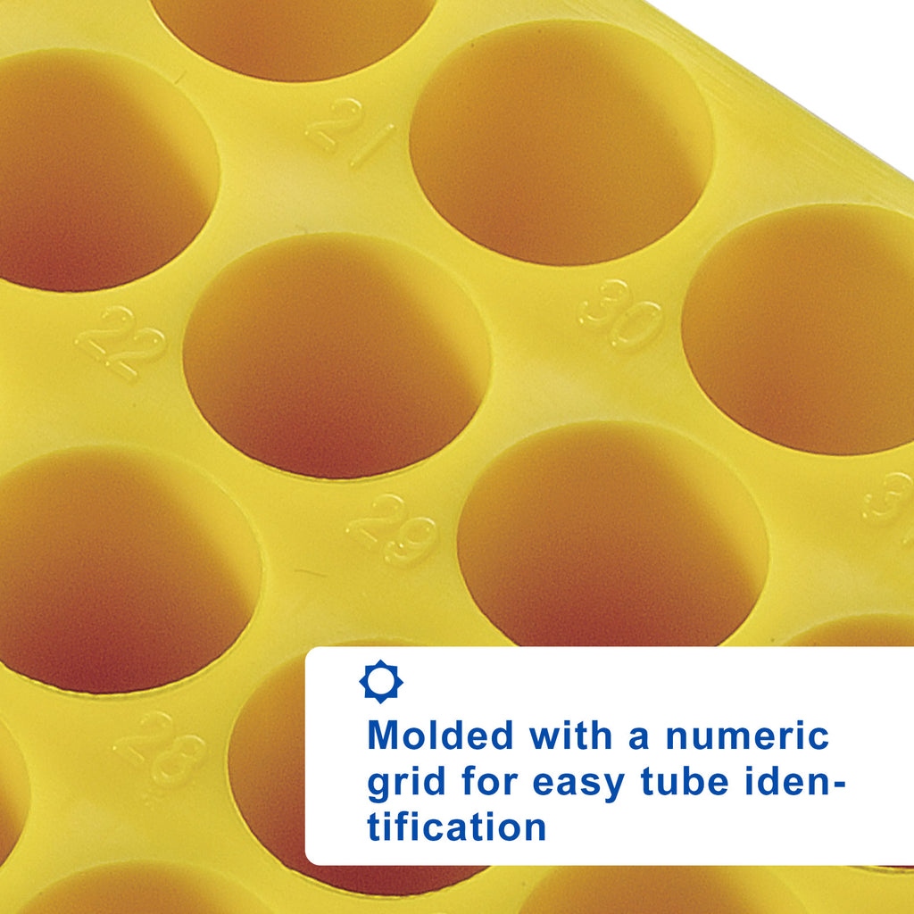 Biologix® Microcentrifuge Tube Racks, 80-Well, 5 Pieces/Pack, 4 Packs/Case