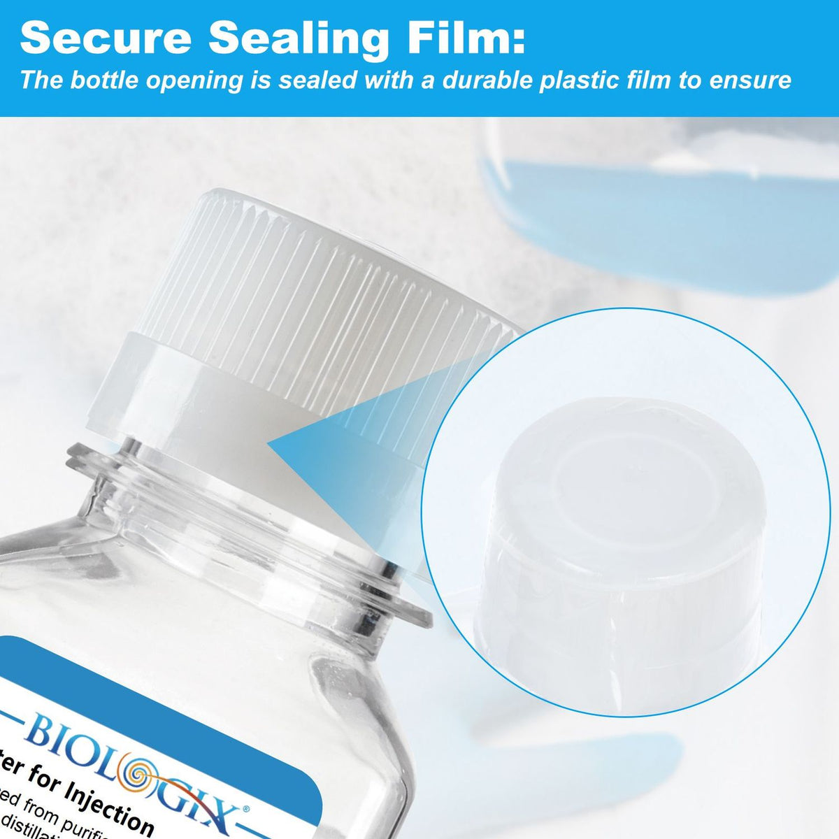 Biologix® Water for Cell Culture( WFI ), Sterile, 100mL/ Bottle