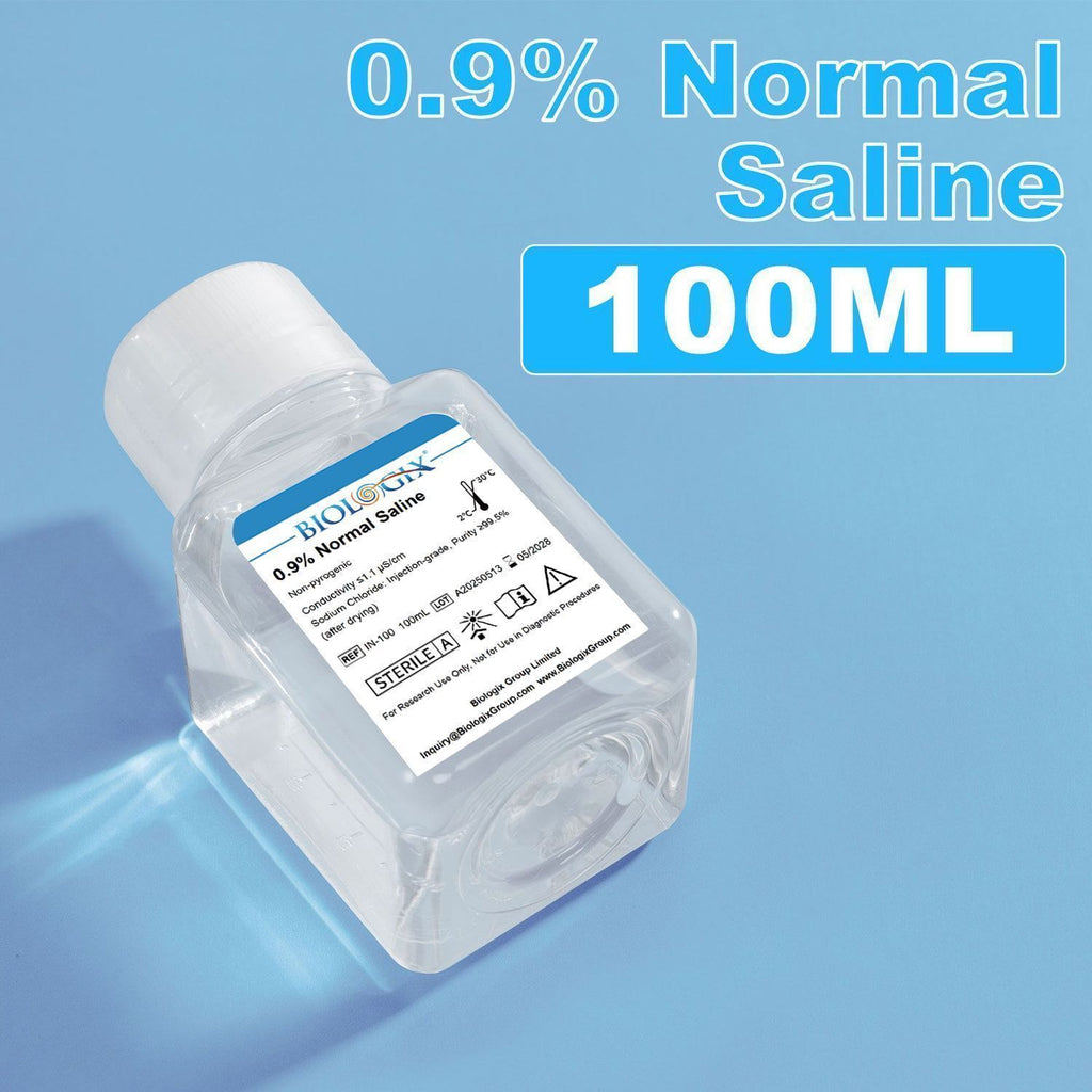 Biologix® 0.9% Saline Solution, 100mL/ Bottle