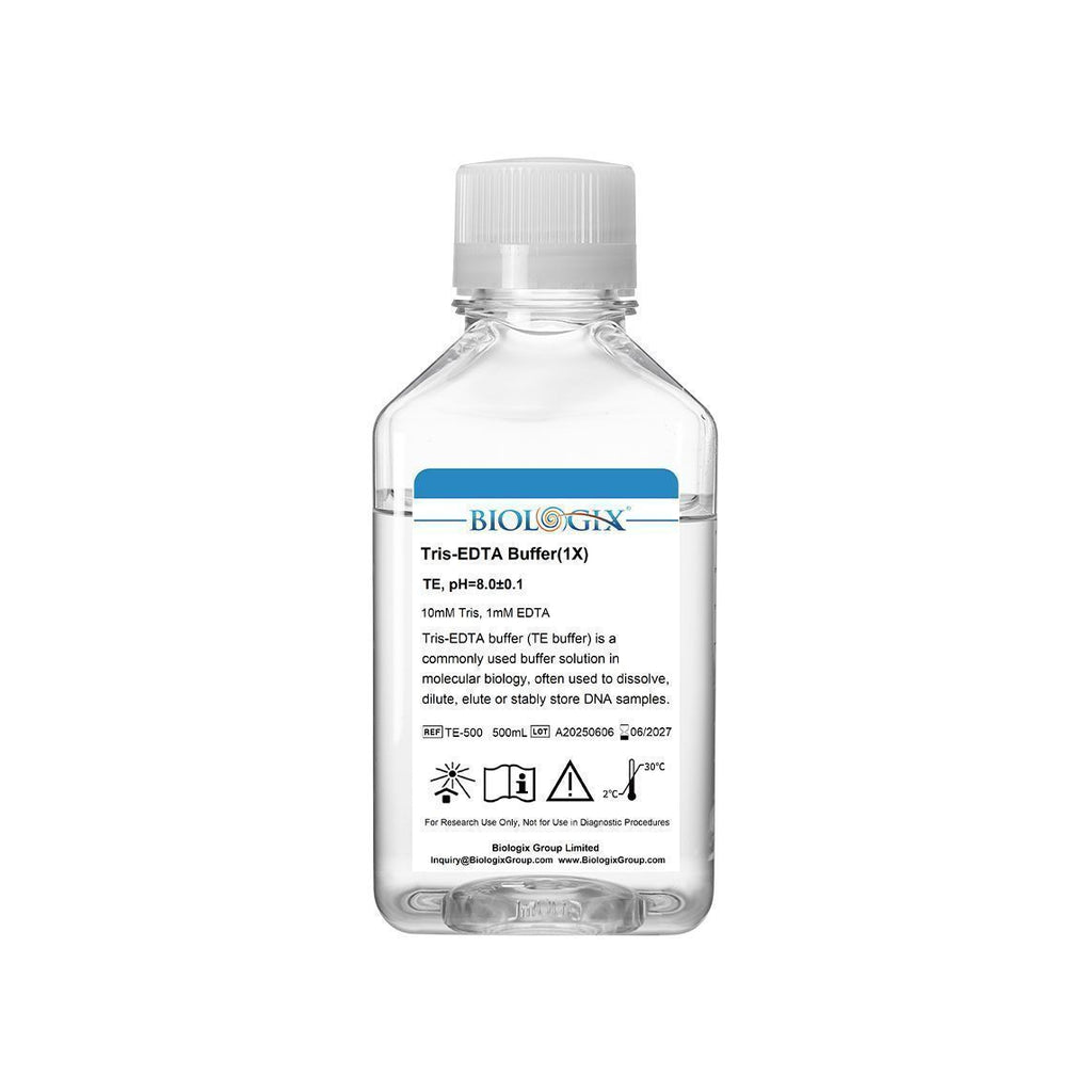 Biologix® TE ( Tris-EDTA ) Buffer( 1X ), pH8.0, 500mL/ Bottle