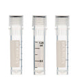 Biologix® Cryogenic Vials, 1.5/2.0 mL Cryovials with Writing Area, 50 Pcs/Bag, 10 Bags/Pack, 4 Packs/Case