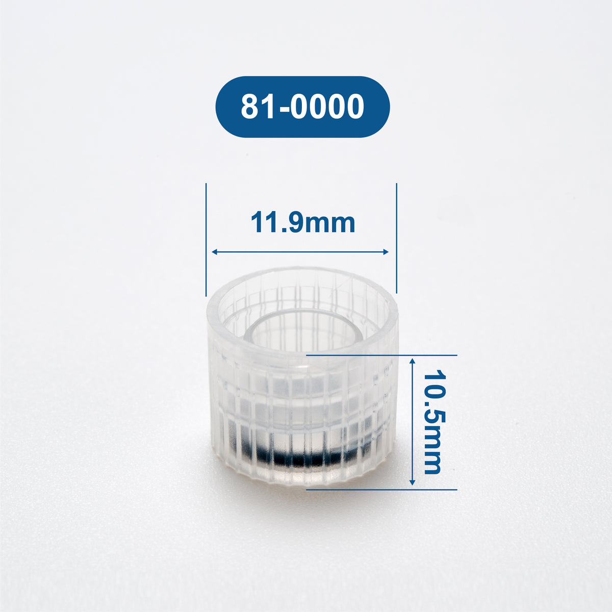 Biologix® Screw Cap (O-Ring) for Microtubes, 500 /Pack,10 Packs/Case