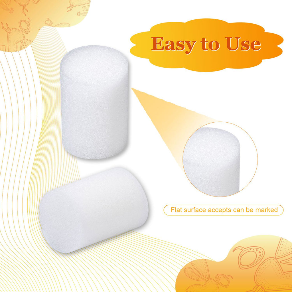 Biologix Drosophila Foam Plugs for Narrow Vials, Case of 1,000