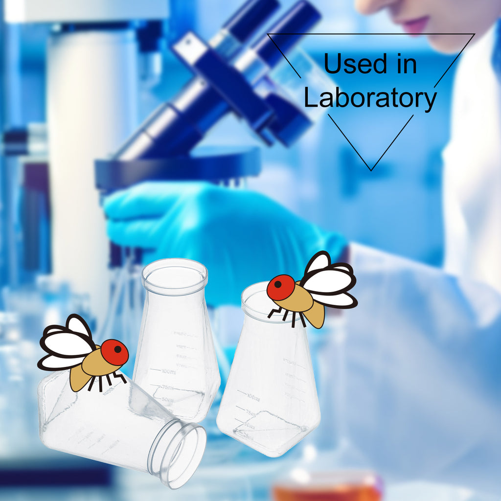 Biologix® Drosophila Bottles (Bulk), 200 Pieces/Bag, 1 Bag/Case