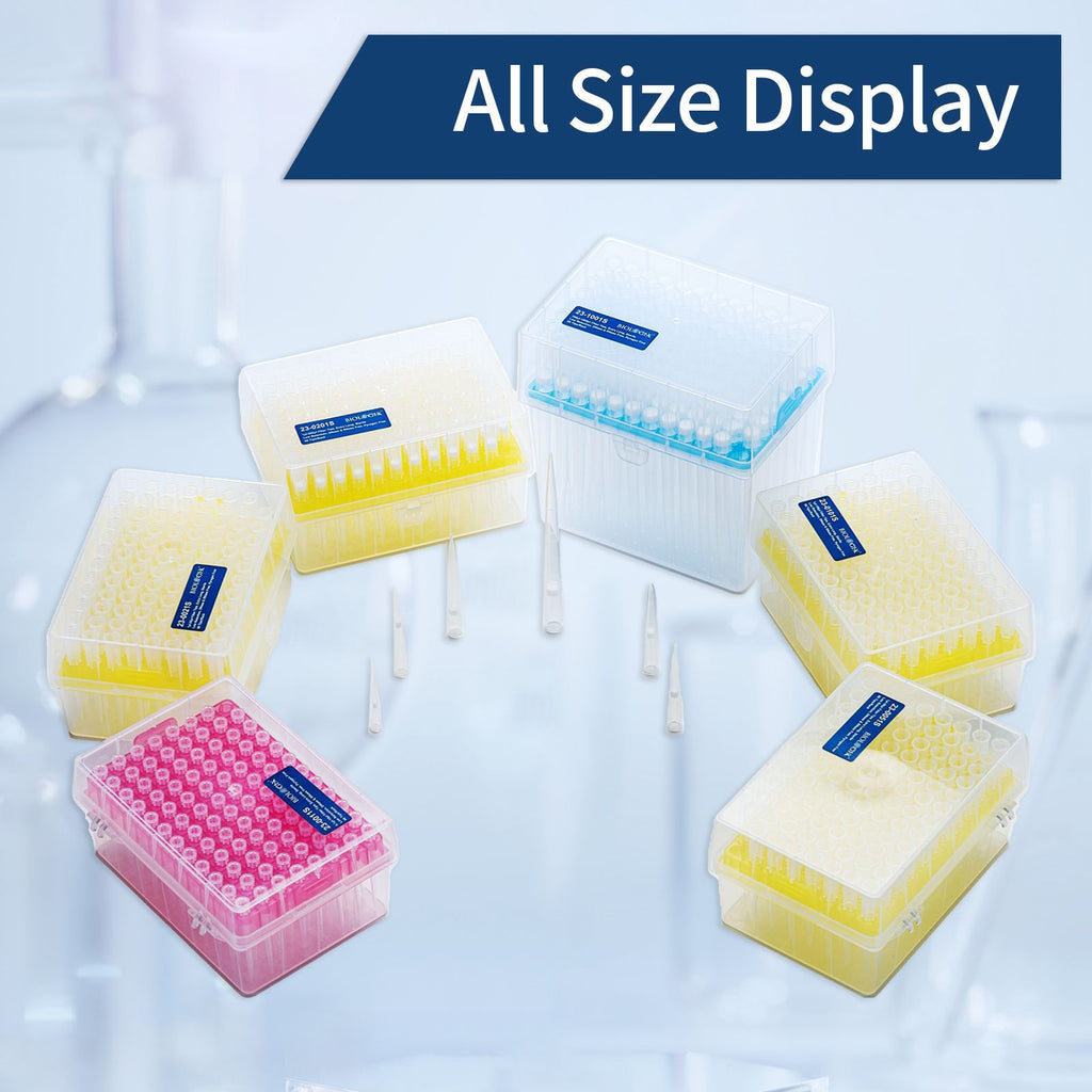 Biologix® Filter Tips -200µl, Length 60mm,96 Pieces/Rack, 50 Racks/Case