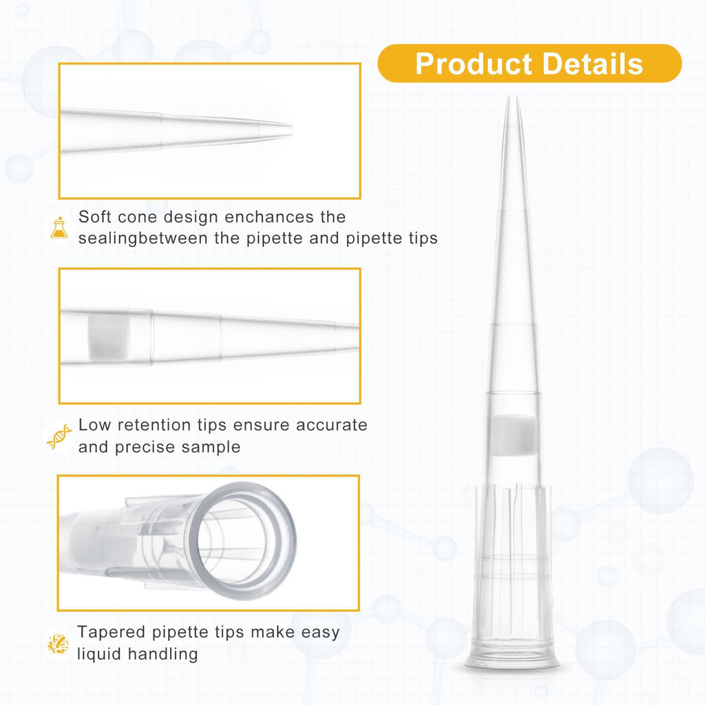 Biologix® Filter Tips -100μl, 96 Pieces/Rack, 50 Racks/Case