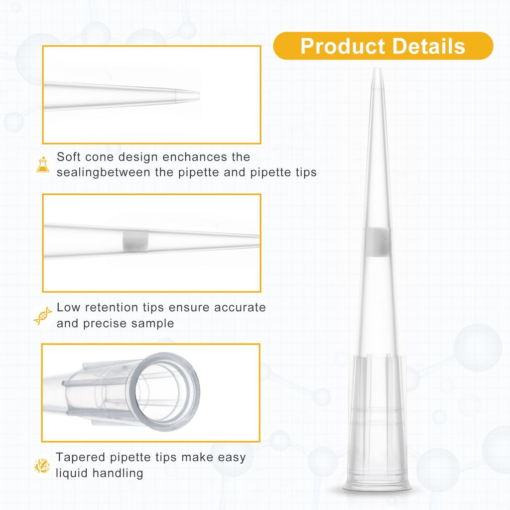 Biologix® Filter Tips -50μl, Length 51mm, 96 Pieces/Rack, 50 Racks/Case