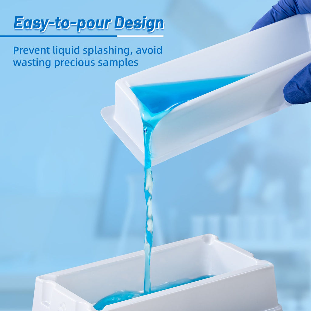 Biologix® Solution Basins-PS, 55mL, White, Sterile, Individually Packaged, 1 /Bag, 100 Bags/Case