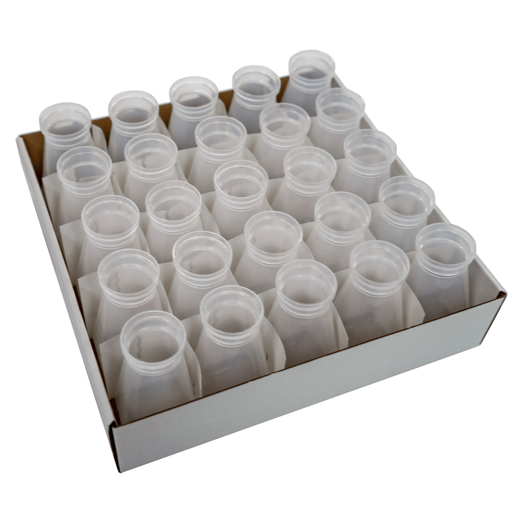 Biologix® Drosophila Bottles (Bulk), 57*57*103mm, 177mL, 25/Tray, 8 Trays/Case