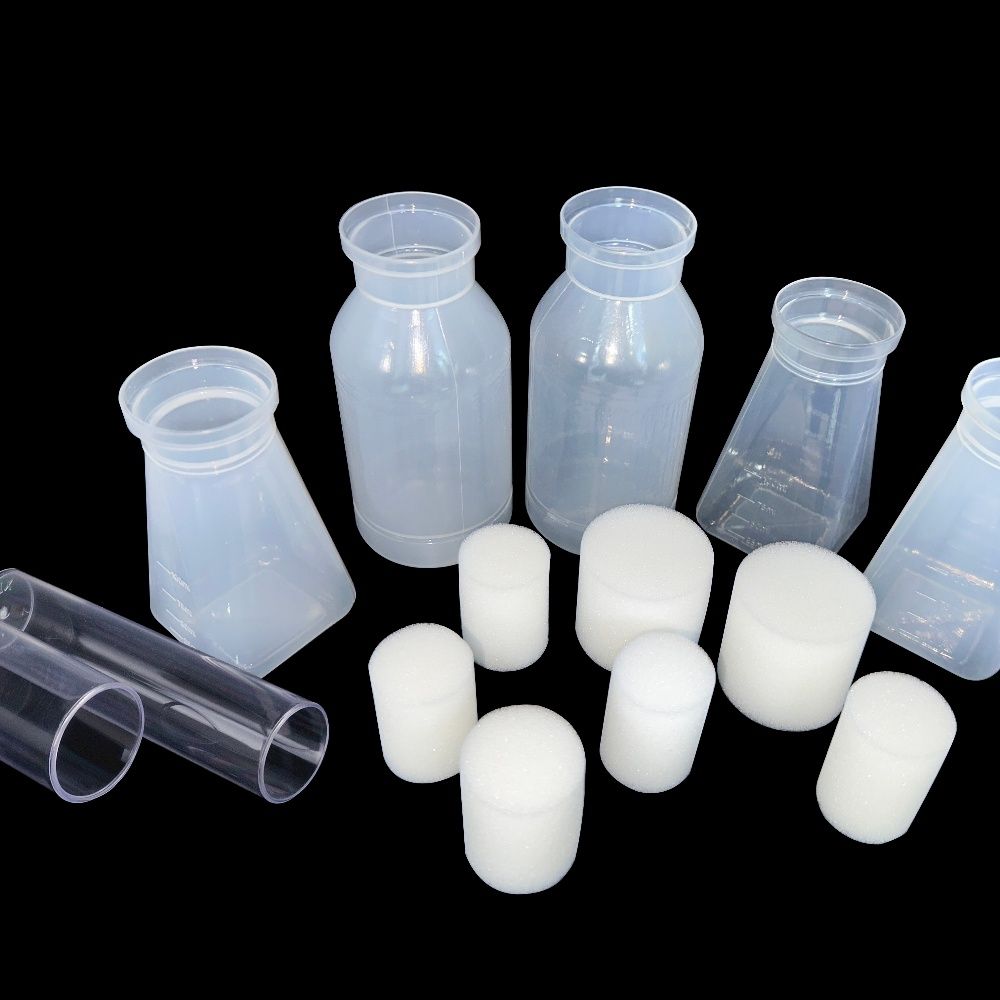 Biologix® Drosophila Closures for Wide Vials, Fiber, Autoclavable, 100/Bag, 10 Bags/Case