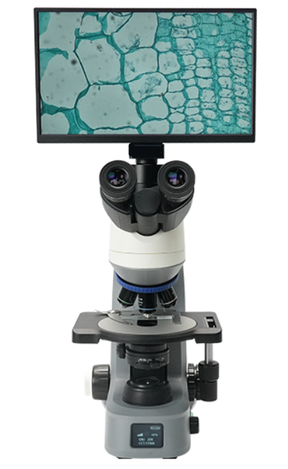 AUC5-248-LCD Digital & Optical WIFI Intelligent LED Biological Microscope
