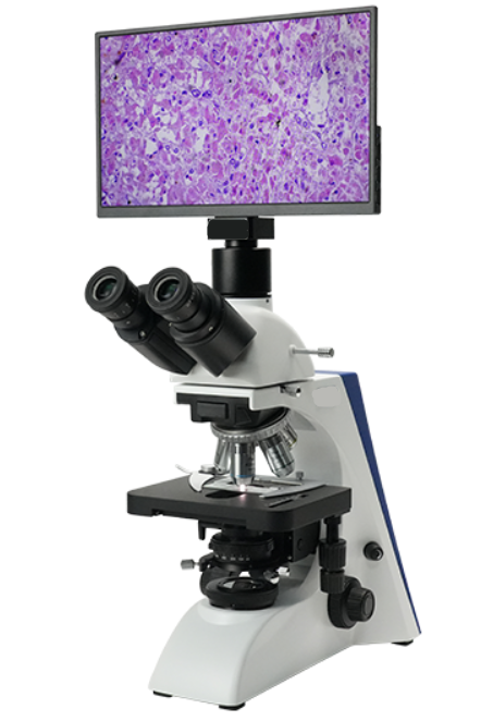 AUC5-263-LCD Digital & Optical Biological Microscope
