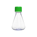 Biologix® 250mL Erlenmeyer Shake Flask, Vent Cap (Green), 1 Pc/Bag, 12 Bags/Case