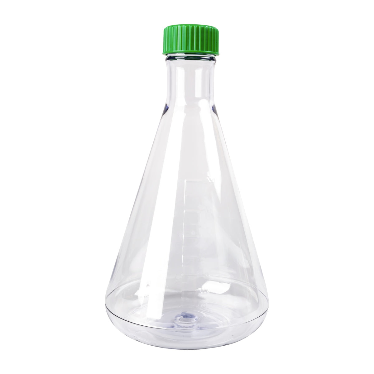 Biologix® 2L PC Erlenmeyer Culture Flasks with vent cap, Individual package,6 Pcs/Case