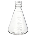 Biologix® 1L Bacterial Culture Erlenmeyer Flasks, PC material, Flat bottom, 12 Pcs/Case