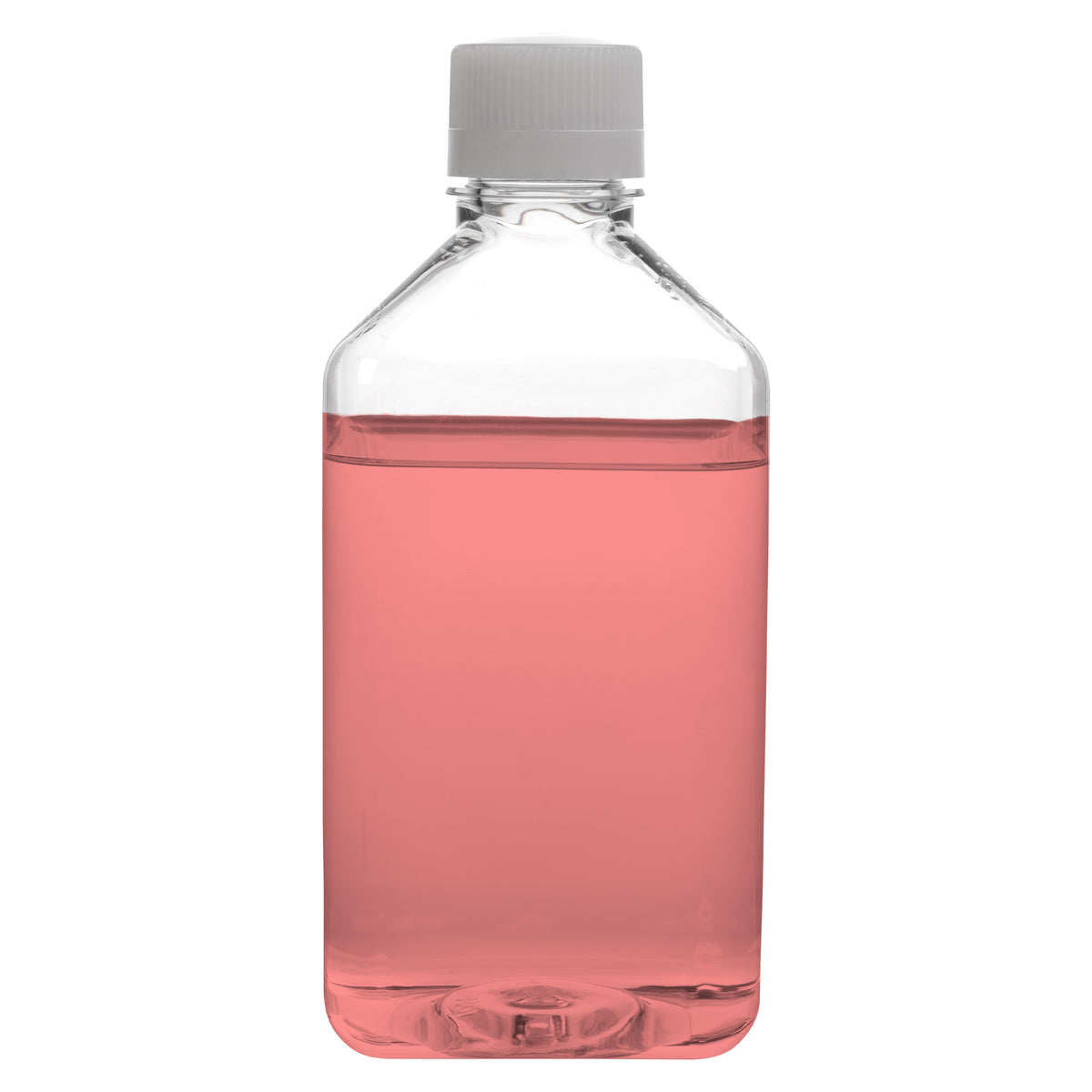 Biologix® Square Bottle, PET Material, Sterile, 125/500/1000 mL