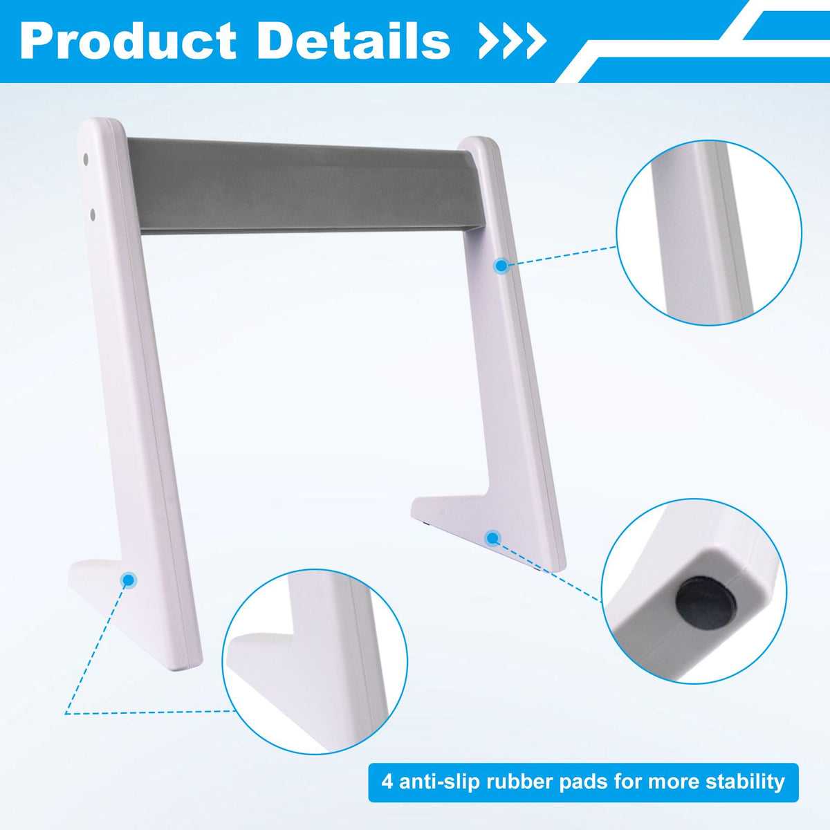 Biologix® Pipette Linear Stand, Holds Up to 6 Pipettors, 1 Piece/Case
