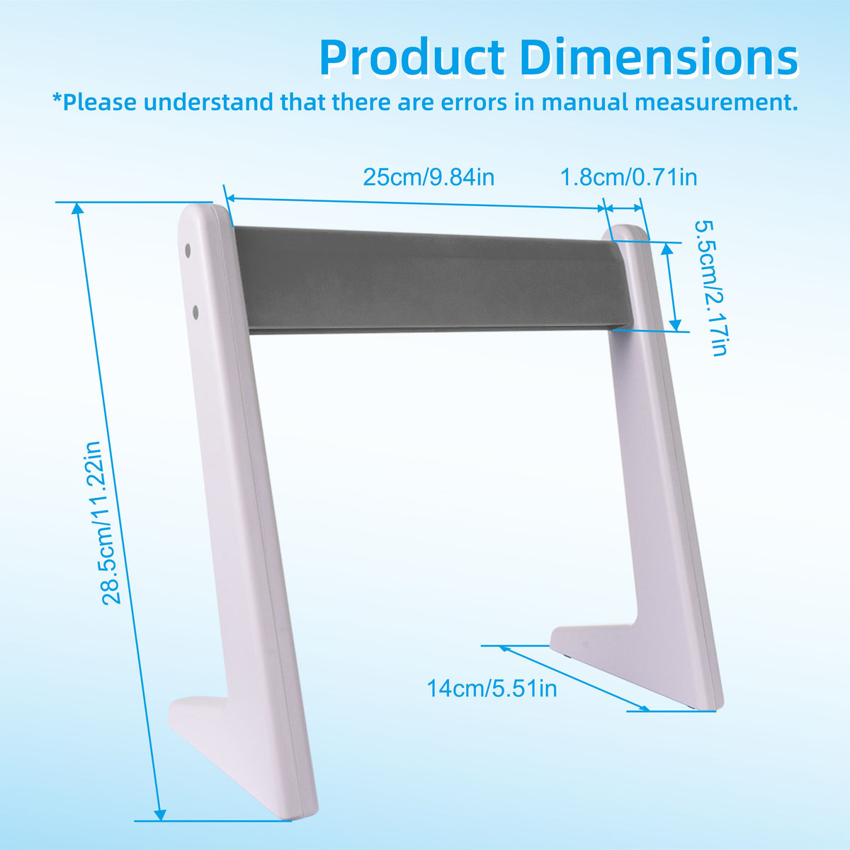 Biologix® Pipette Linear Stand, Holds Up to 6 Pipettors, 1 Piece/Case