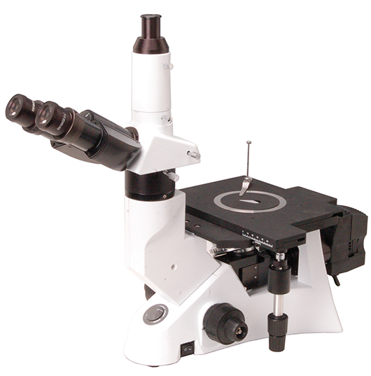 AUC-600B-I Series Inverted Metallurgical Brighfield / Halogen Microscope with Choice of Stage