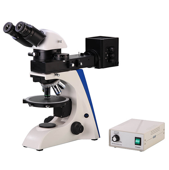 AUC-POL-62 Series Polarizing Microscope with illumination Options & Plan Achromat Objectives (Educational & Laboratory Grade)