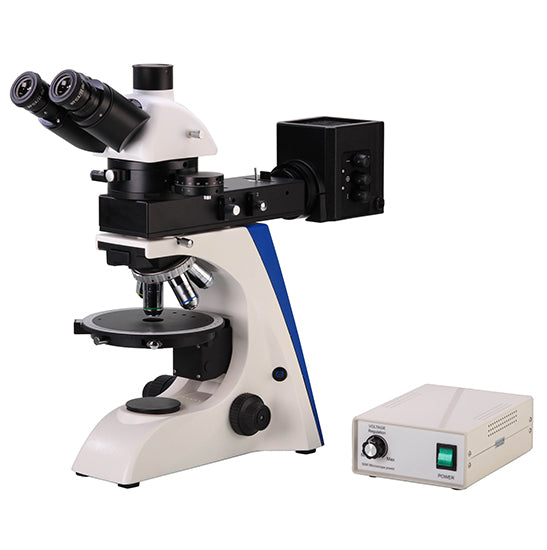 AUC-POL-62 Series Polarizing Microscope with illumination Options & Plan Achromat Objectives (Educational & Laboratory Grade)