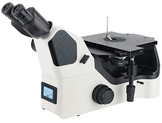 AUC-634 Series Inverted Metallurgical LED Microscope with Brightfield & Darkfield Options