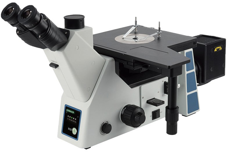 AUC-635 Series Ergonomic Inverted Metallurgical Halogen Microscope with Brightfield / Darkfield Options