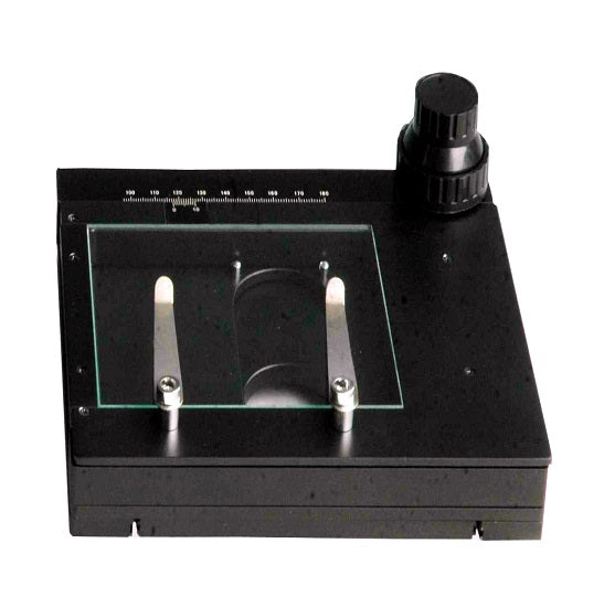 X-Y Stage (Size: 180×155×26mm, Moving range 75×55mm) with LED light Options