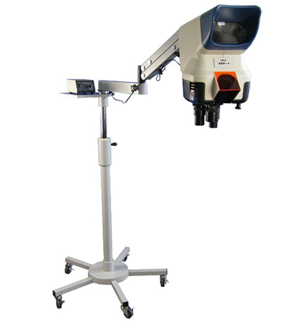AUC-370FSD Eyepiece Less Wide Field Stereo Microscope with Floor Stand