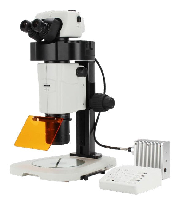 AUC-390 series Manual Stereo Zoom with Parallel Optics & Manual Focus (Research Grade) with Fluorescence Options